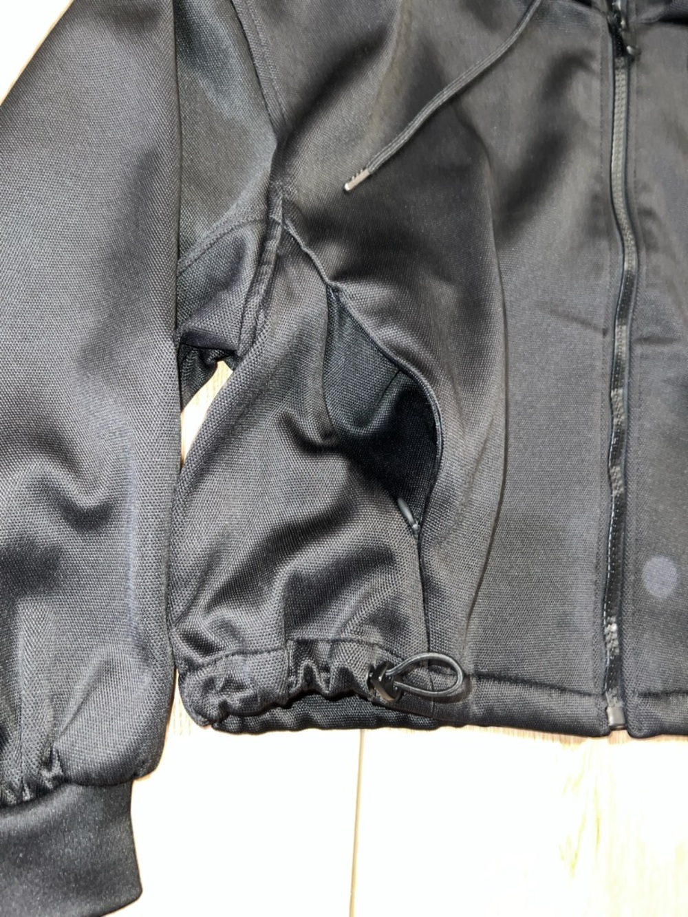 Zara Women’s Cropped Hooded Bomber Jogger Jacket - Picture 7 of 16